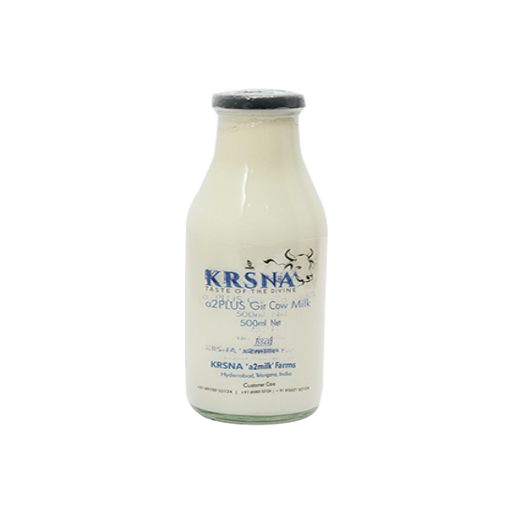 Krsna A2 Gir Cow Milk 500 Ml